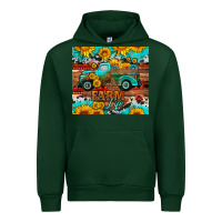 Forest Green western farm life truck sunflowers  mousepad Urban Hoodie - HRA Design Shop