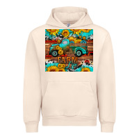 Sandshell western farm life truck sunflowers  mousepad Urban Hoodie - HRA Design Shop