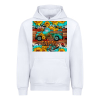 White western farm life truck sunflowers  mousepad Urban Hoodie - HRA Design Shop