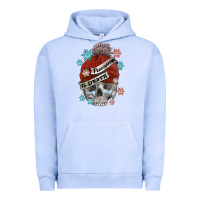 Pigment Grape Ice freezing to death skull Urban Hoodie - FaDigitalArtStudio