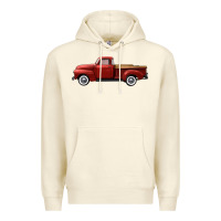 Sandshell western red truck right side view Premium Hoodie - FaDigitalArtStudio