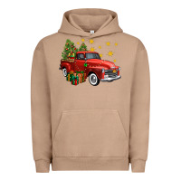 Pigment Burro christmas truck Urban Hoodie - FaDigitalArtStudio
