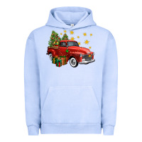 Pigment Grape Ice christmas truck Urban Hoodie - FaDigitalArtStudio