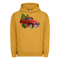 Pigment Peanut Butter christmas truck Urban Hoodie - FaDigitalArtStudio