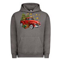 Pigment Tornado christmas truck Urban Hoodie - FaDigitalArtStudio