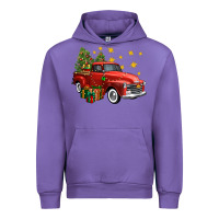 Tulip christmas truck Urban Hoodie - FaDigitalArtStudio