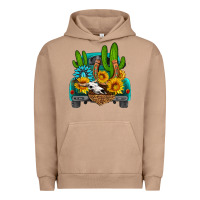 Pigment Burro western truck Horseshoe Urban Hoodie - HRA Design Shop