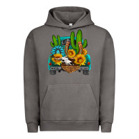 Pigment Tornado western truck Horseshoe Urban Hoodie - HRA Design Shop