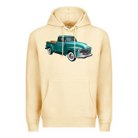Pina Colada western truck 34 view Premium Hoodie - FaDigitalArtStudio