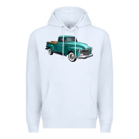 White western truck 34 view Premium Hoodie - FaDigitalArtStudio