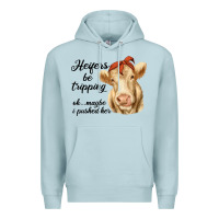 Blue Mist heifer's be trippin' charolais cow Premium Hoodie - RanaPortraitStore