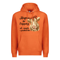 Carrot heifer's be trippin' charolais cow Premium Hoodie - RanaPortraitStore