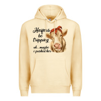 Pina Colada heifer's be trippin' charolais cow Premium Hoodie - RanaPortraitStore