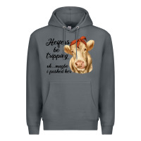 Rock heifer's be trippin' charolais cow Premium Hoodie - RanaPortraitStore