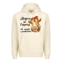 Sandshell heifer's be trippin' charolais cow Premium Hoodie - RanaPortraitStore
