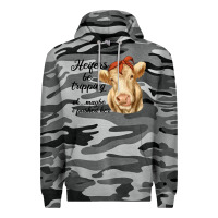 Slate Camo heifer's be trippin' charolais cow Premium Hoodie - RanaPortraitStore