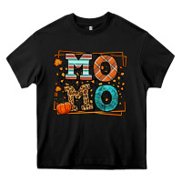 Black Fall Autumn Leopard Momo Heavy Core Tee - LillyAllenDesigns