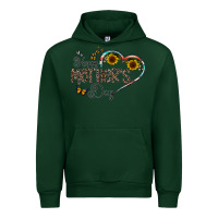 Forest Green happy mother's day Urban Hoodie - CowhideDigitalArt