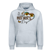 Heather Grey happy mother's day Urban Hoodie - CowhideDigitalArt