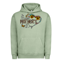 Pigment Oil Green happy mother's day Urban Hoodie - CowhideDigitalArt