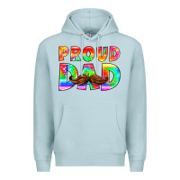 Blue Mist proud dad Premium Hoodie - HRA Design Shop