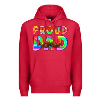 Cardinal proud dad Premium Hoodie - HRA Design Shop