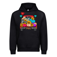 Western Truck With Heart Urban Hoodie | Teevron