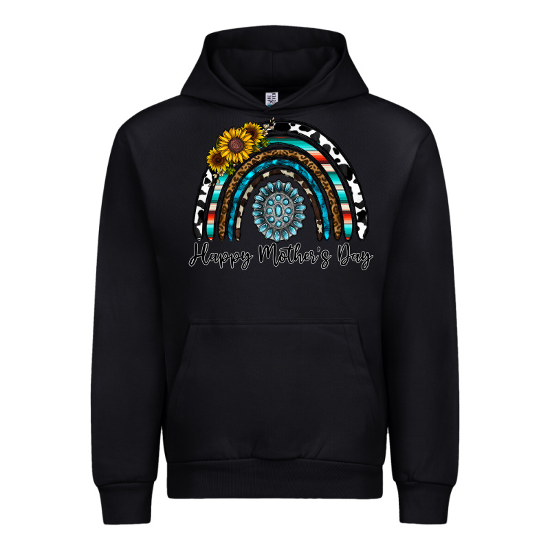 Happy Mother's Day Rainbow Urban Hoodie by CowhideDigitalArt | Teevron