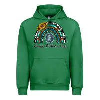 Emerald happy mother's day rainbow Urban Hoodie - CowhideDigitalArt