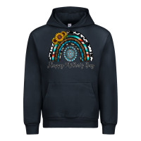 Navy happy mother's day rainbow Urban Hoodie - CowhideDigitalArt