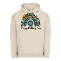 Pigment French Oak happy mother's day rainbow Urban Hoodie - CowhideDigitalArt