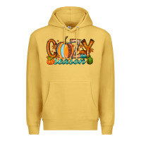 Antique Gold cozy season Premium Hoodie - RacoonDesign