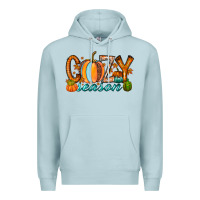 Blue Mist cozy season Premium Hoodie - RacoonDesign