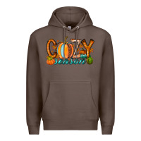 Coffee cozy season Premium Hoodie - RacoonDesign
