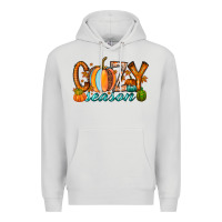 Dove Grey cozy season Premium Hoodie - RacoonDesign