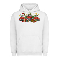 Pigment Lunar Rock christmas trucks Urban Hoodie - FaDigitalArtStudio