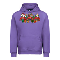 Tulip christmas trucks Urban Hoodie - FaDigitalArtStudio