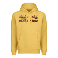 Antique Gold nacho average daddy libbey glass Premium Hoodie - HRA Design Shop
