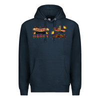 Navy nacho average daddy libbey glass Premium Hoodie - HRA Design Shop