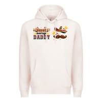 Pale Pink nacho average daddy libbey glass Premium Hoodie - HRA Design Shop