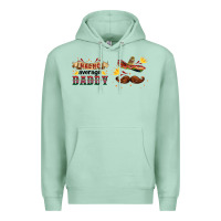 Seafoam nacho average daddy libbey glass Premium Hoodie - HRA Design Shop