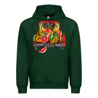 Forest Green watermelon and truck Urban Hoodie - HRA Design Shop