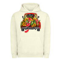 Pigment Pistachio watermelon and truck Urban Hoodie - HRA Design Shop