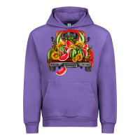Tulip watermelon and truck Urban Hoodie - HRA Design Shop