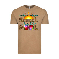 Vintage Coffee bye bye school hello pool Vintage Tee - Artiststas