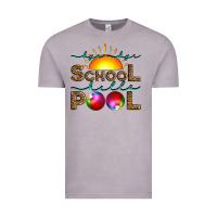 Vintage Zinc bye bye school hello pool Vintage Tee - Artiststas