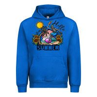 Cobalt hello summer Urban Hoodie - CowhideDigitalArt