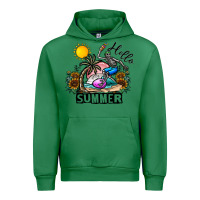 Emerald hello summer Urban Hoodie - CowhideDigitalArt