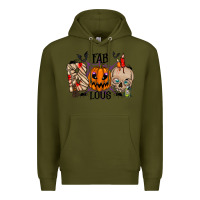 Army Green fabboolous Premium Hoodie - RacoonDesign