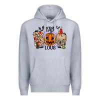 Heather Grey fabboolous Premium Hoodie - RacoonDesign